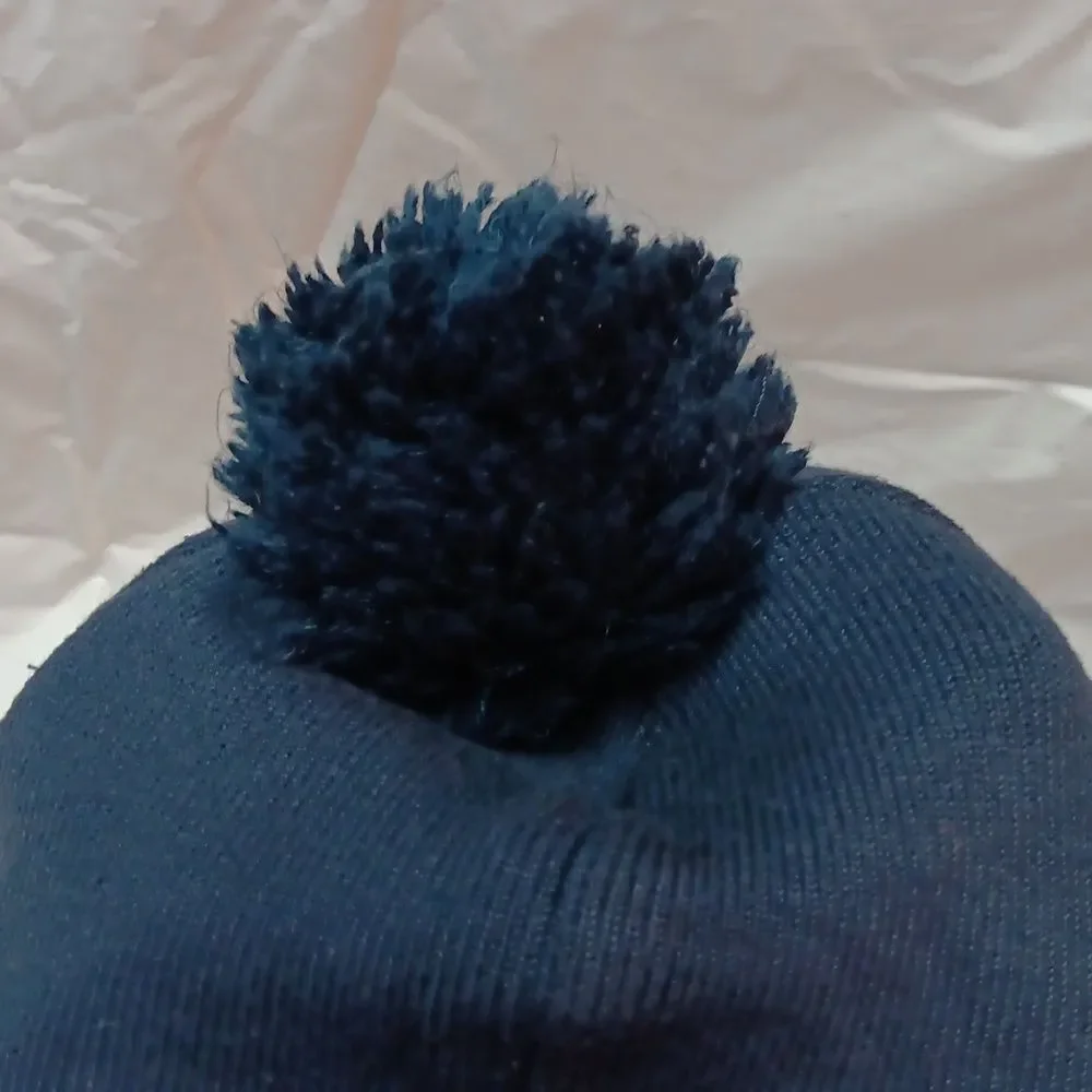 Disney Frozen Olaf Kids Navy Blue Beanie with Character Design 11/2-4Y
